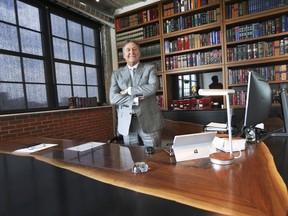 Windsor lawyer Patrick Ducharme is shown in his office on Wednesday, August 4, 2021.