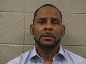 Singer Robert Kelly, known as R. Kelly, is pictured in Chicago, Illinois, U.S., in this March 6, 2019 handout booking photo.