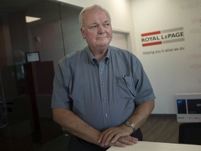 Frank Binder, broker of record for Royal Le Page Binder Real Estate, is pictured on Wednesday, August 25, 2021.