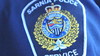 Sarnia police uniform badge.