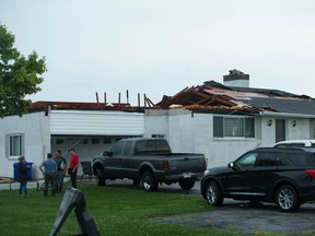 KINGSVILLE, ON. Thursday, August 12, 2021 -- Anthony Rossi's home near Cottam was destroyed in a storm on Wednesday, August 11, 2021. One person was home at the time, but was not injured.