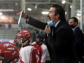 Leamington Flyers' head coach Dale Mitchell, will become a full-time employee with the club moving from the GOJHL to the OJHL. Mark Malone/Chatham Daily News/Postmedia Network
