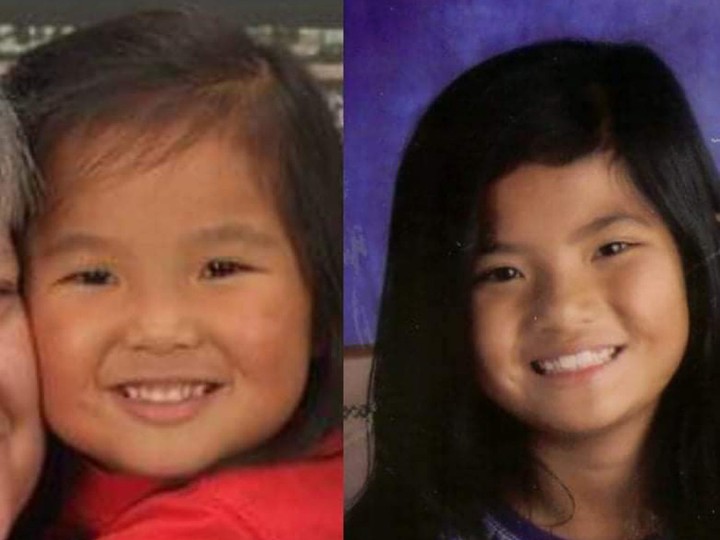  Childhood photos of Lia Emry of Missouri (left) and Jadyn Duczman of Windsor (right), courtesy of Jadyn Duczman.