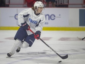 Passed over twice in the OHL Draft, free-agent forward  Oliver Peer, seen at practice on Tuesday, has earned a roster spot with the Windsor Spitfires.