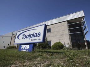 The former Toolplas Systems building on North Talbot Road in Oldcastle is shown on Thursday, September 2, 2021.