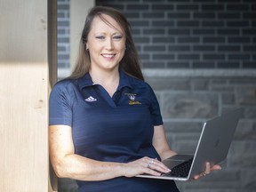Paula van Wyk, associate professor of kinesiology at the University of Windsor, pictured on Tuesday, Sept. 14, 2021, helped lead a team to develop a website to combat vaccine hesitancy.