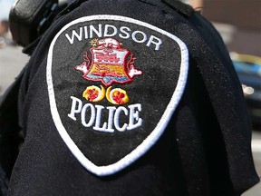 Badge of a Windsor Police Service officer.