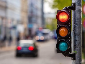 The city of Seoul has started placing traffic lights at curb level, specifically so preoccupied pedestrians looking down at their phones can be safer crossing the street.