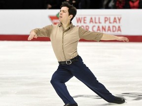 Eighteen Canadian athletes, including Mississauga’s Keegan Messing, will be on the ice at Skate Canada International in Vancouver later this week.  USA TODAY Sports