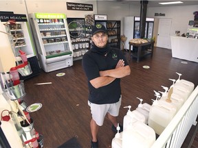 Dennis Rogers of the Green Heart Kitchen in Kingsville is shown at the establishment on Wednesday, October 13, 2021. The business has had serious financial losses due to power supply issues with E.L.K. Energy.