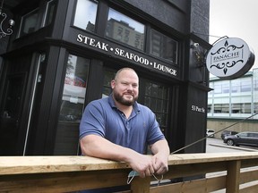 Michael Stojcic, owner of Panache Lounge and Restaurant in downtown Windsor is shown at the establishment on Tuesday, October 12, 2021.