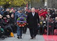 Ontario Premier Doug Ford attends the 2018 Remembrance Day ceremony at Queen's Park.