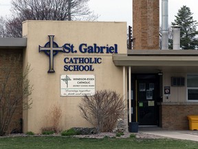 St. Gabriel Catholic School in South Windsor is pictured.