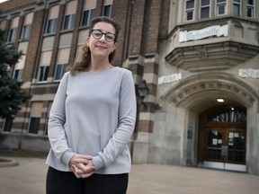 Alice Aspinall, a teacher at Walkerville Secondary School in Windsor is shown on Monday, November 24, 2021. Aspinall was recently recognized with a Prime Minister's Awards for Teaching Excellence in STEM.