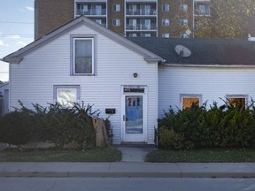 A home at 109 Park St. in Amherstburg, that is being proposed for heritage designation, is pictured on Monday, Nov. 22, 2021.