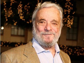 Stephen Sondheim poses as he arrives at a special screening of the DreamWorks Pictures film "Sweeney Todd The Demon Barber of Fleet Street" at Paramount Studios in Hollywood, California December 5, 2007.