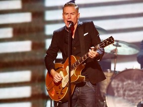 Singer Bryan Adams performs during the closing ceremony for the Invictus Games in Toronto, Ontario, Canada September 30, 2017.