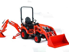 An image of a Kubota tractor similar to one that was stolen from a business in Lakeshore Nov. 4-5, 2021.