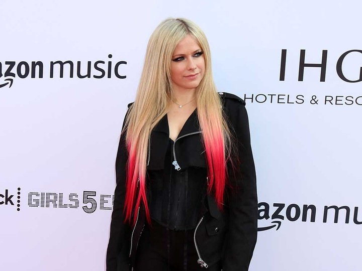  Pop singer Avril Lavigne at an event in Los Angeles, California, on Dec. 4, 2021.