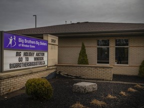 Big Brothers Big Sisters of Windsor Essex on Jefferson Blvd., is pictured on Wednesday, Dec. 15, 2021.