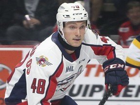 Ahead of the OHL trade deadline, Windsor Spitfires' GM Bill Bowler feels the team has already gotten value this season in acquiring Alex Christopoulos (pictured) and Jacob Maillet.