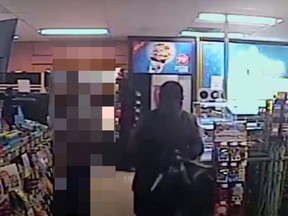 Windsor police are looking for a male suspect following an armed robbery at a convenience store in the 4600 block of Seminole Street at 5 a.m. on Thursday, Dec. 2, 2012.