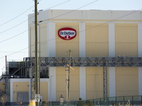 The Dr. Oetker food production plant. (Derek Ruttan/The London Free Press)