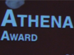 The Athena Award during the 2016 BEA awards at Caesars Windsor on Tuesday, April 20, 2016.