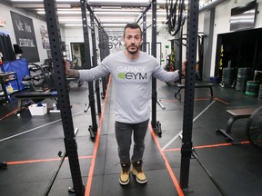 Tony Smith, owner of the Garage Gym in Amherstburg is shown on Thursday, January 20, 2022.