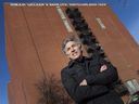 Des plans passionnants pour Olde Walkerville.  Mike Brkovich, propriétaire de la brasserie Walkerville, est photographié devant les anciennes maisons de rack de la distillerie Walkerville d'origine, le mardi 11 janvier 2022.