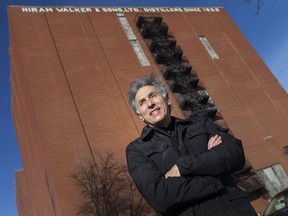 Exciting plans for Olde Walkerville. Mike Brkovich, owner of the Walkerville Brewery, is pictured in front of the former rack-houses of the original Walkerville Distillery, on Tuesday, Jan. 11, 2022.