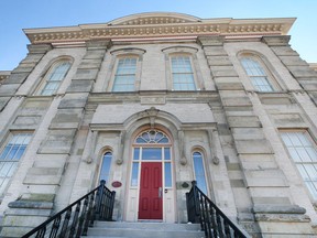 The Mackenzie Hall in Windsor is shown on Saturday, Jan. 8, 2022. It was originally a courthouse and jail, but now is a community and cultural hub.