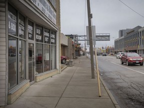 The future location of the downtown Windsor consumption and treatment services site (supervised injection site) at 628 Goyeau St. is shown on Jan. 13, 2022.