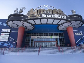 Cineplex SilverCity is pictured on Tuesday, January 25, 2022.