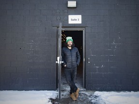 Adriano Ciotoli, co-owner of WindsorEats, is pictured in their new brick and mortar location at 400 Erie St. East, on Wednesday, January 26, 2022.