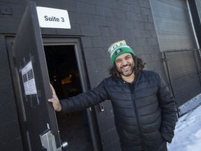 Adriano Ciotoli, founder and co-owner of WindsorEats, is pictured in their new brick and mortar location at 400 Erie St. East, on Wednesday, January 26, 2022.