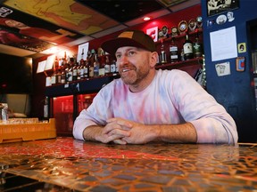 Tom Lucier, owner of Phog in downtown Windsor is shown on Monday, February 14, 2022. He is welcoming the easing of pandemic restrictions.