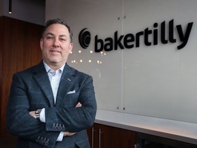 Baker Tilly Windsor managing partner Scott Dupuis, shown at his office in the Windsor Power Building, has been named chair of the board of Baker Tilly Canada and has membership on the co-operative’s international board of directors.
