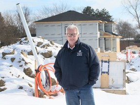 Windsor Count.  Jim Morrison will be seen at Roxborough near Northwood on Tuesday, February 8, 2022, where several trees were cut to build new homes in the area.