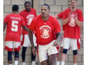 Two-time NBL of Canada MVP Billy White is  one of many new faces in camp with the Windsor Express.