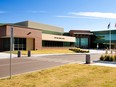 Exterior of Fort Riley Middle School in Kansas.