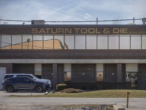 A workplace death is currently being investigated at Saturn Tool and Die Inc., pictured here on Tuesday, March 29, 2022,