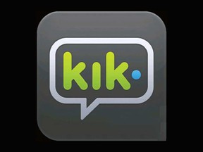 Kik Messenger app logo.
