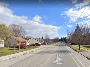The 1600 block of Prince Road in Windsor's west end is shown in this Google Maps image.