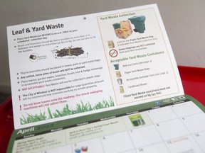The City of Windsor's 2022-2023 collection schedule is posted on Thursday, April 7, 2022.