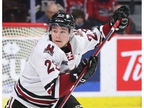 Essex's Charlie Paquette is one of 15 players on the Guelph Storm competing in their OHL season.