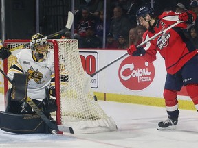 Sarnia Sting goalie Ben Gaudreau and Windsor Spitfires' centre Wyatt Johnson could have traded teams had the 2019 OHL Draft played out differently.