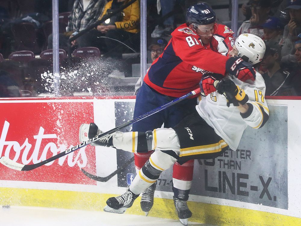 Spitfires poised and confident in shutout Sting to take series opener