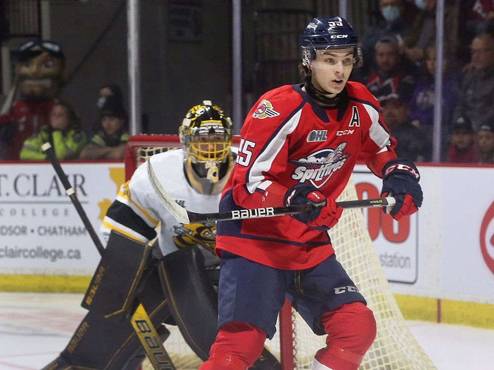 Savard makes all the right as Spitfires take 2-0 series lead after 4-1 win over Sting