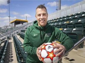 St. Clair Saints women's soccer head coach Steve Vagnini has been named interim head coach for the men's team.